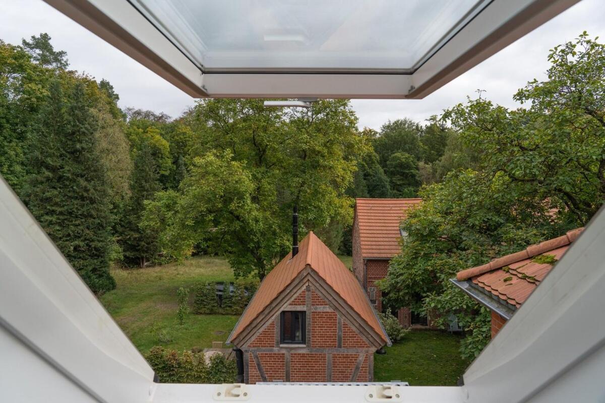 Wald- Und Seeidyll Im Historischen Forsthaus Neuruppin Dış mekan fotoğraf